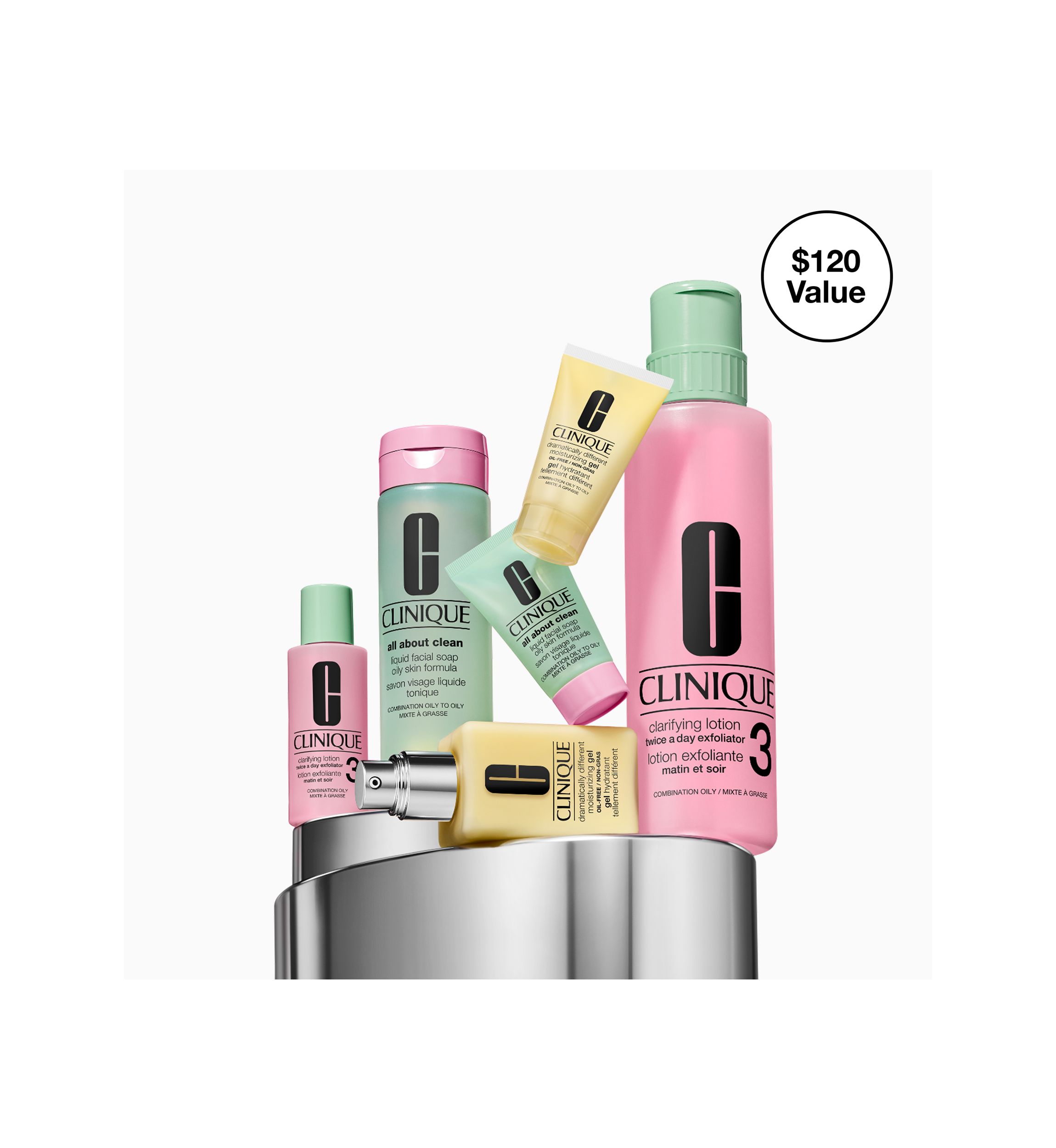 Great Skin Everywhere Skincare Gift Set for Combination Oily Skin - $120 Value!