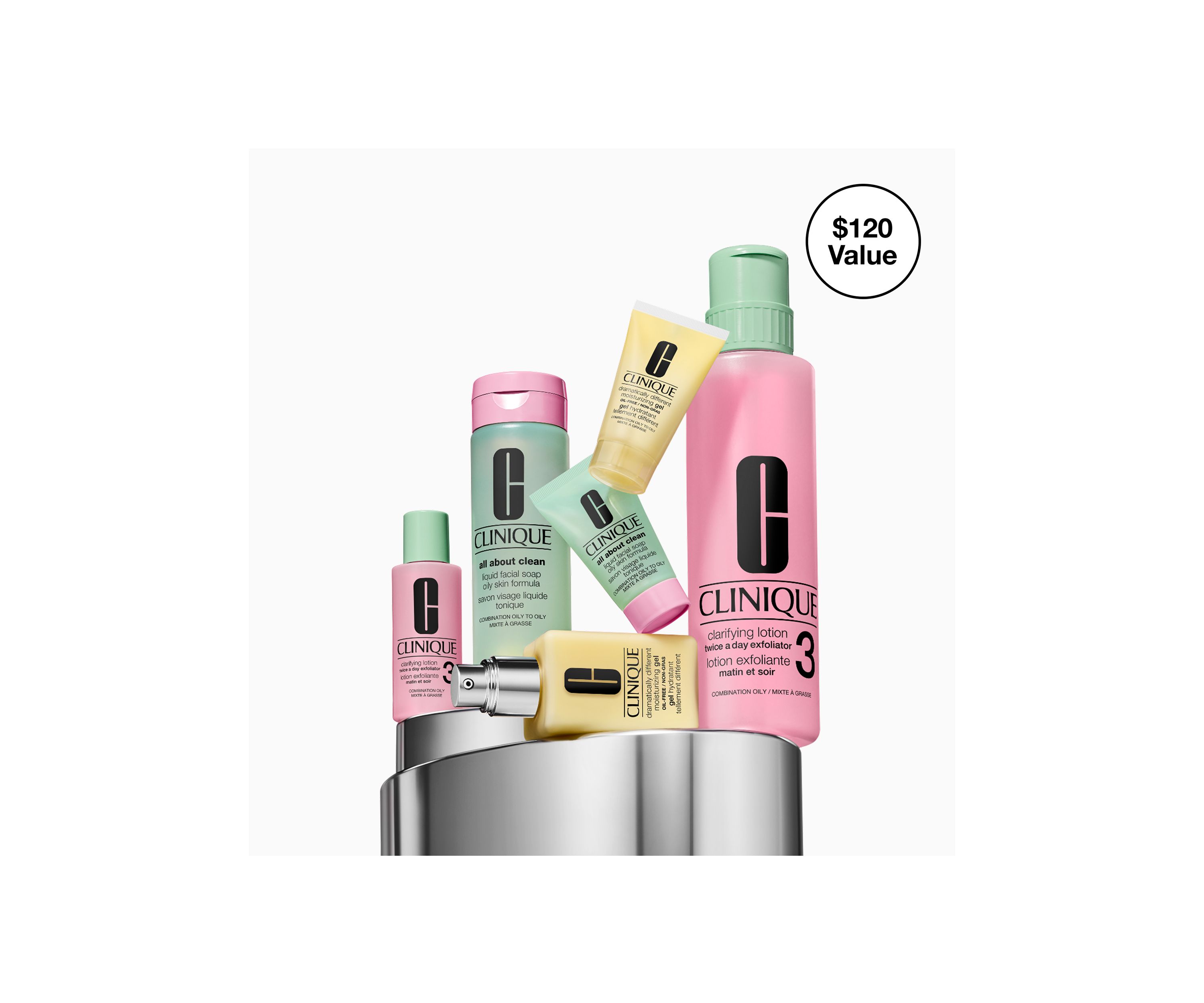 Great Skin Everywhere Skincare Gift Set for Combination Oily Skin - $120 Value!