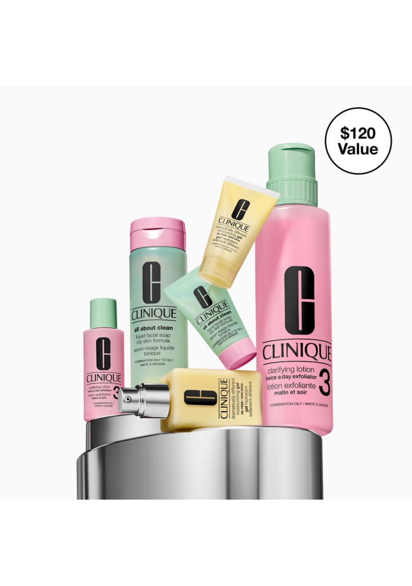 Great Skin Everywhere Skincare Gift Set for Combination Oily Skin - $120 Value!