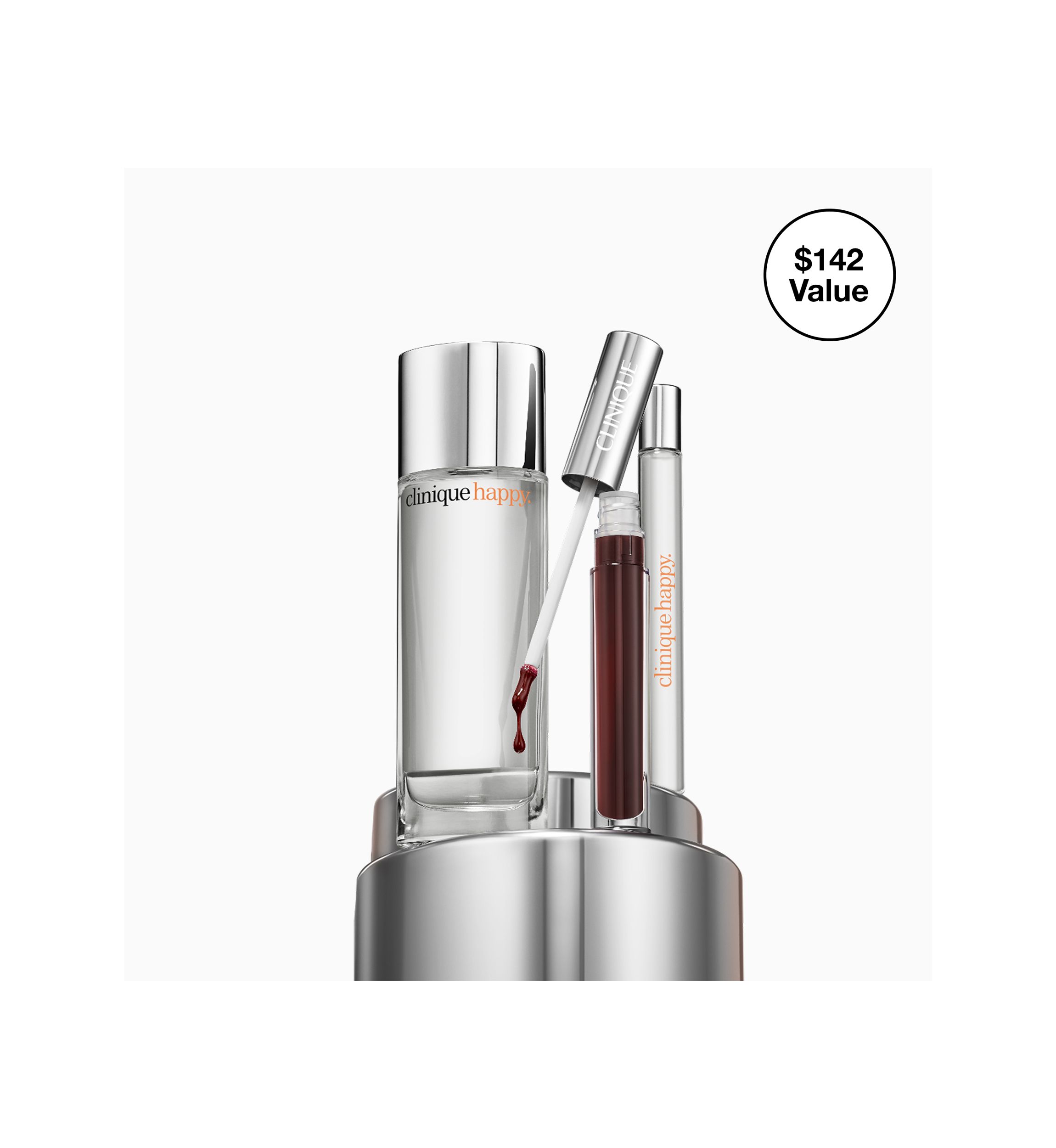 Perfectly Happy Perfume & Lip Gloss Gift Set - $142 Value!