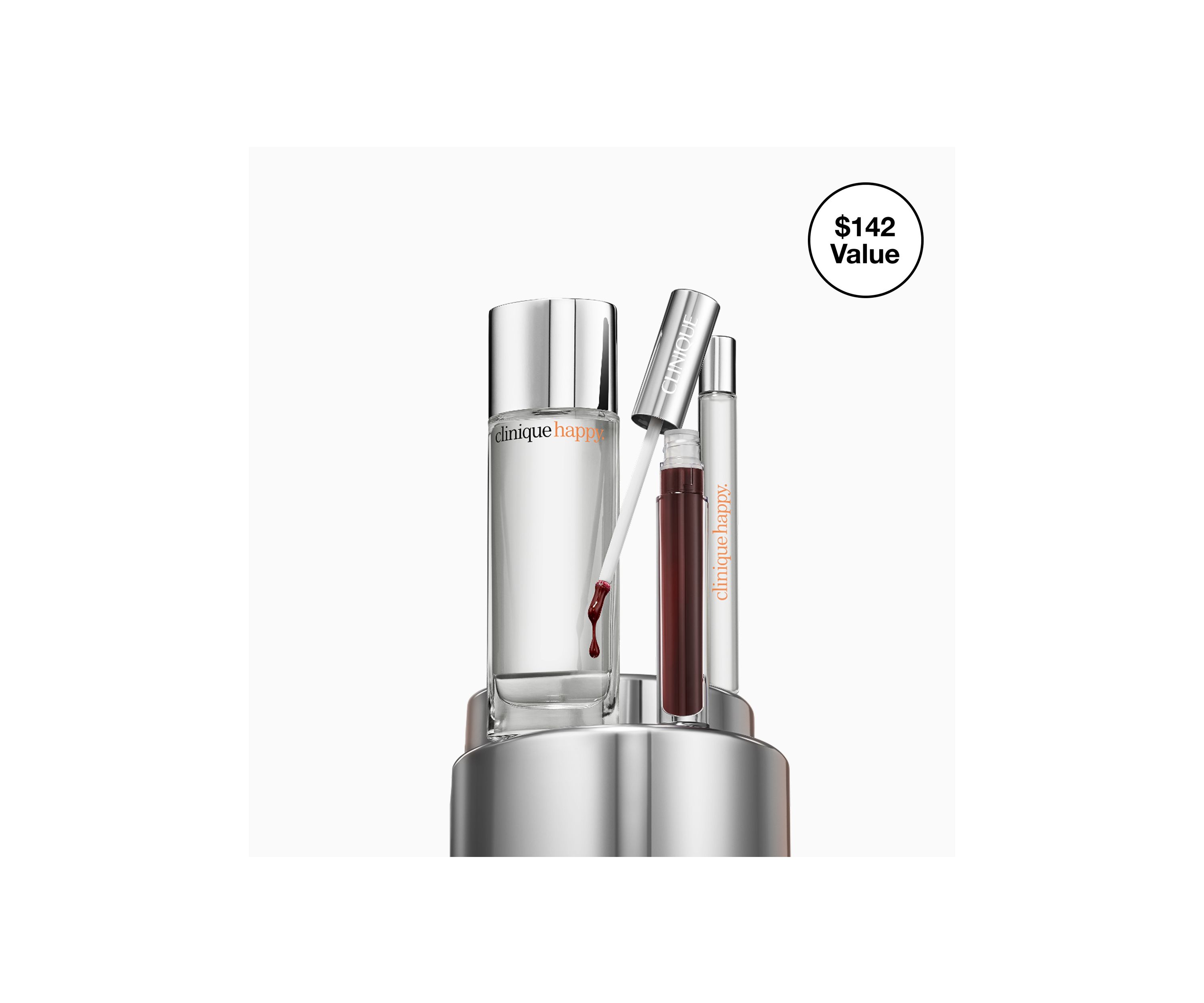 Perfectly Happy Perfume & Lip Gloss Gift Set - $142 Value!