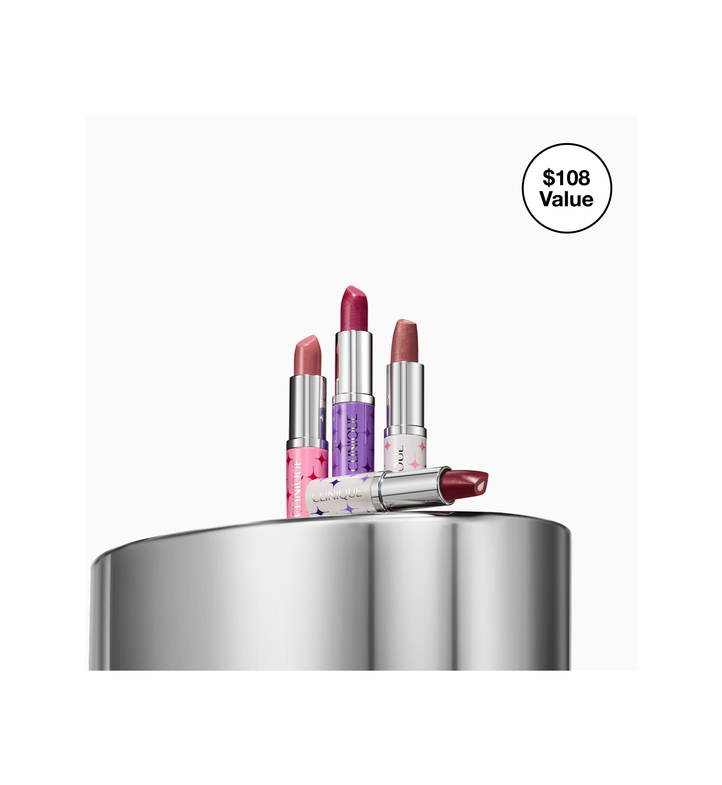 Kisses: Hydrating Longwear Lipstick Gift Set - $108 Value!