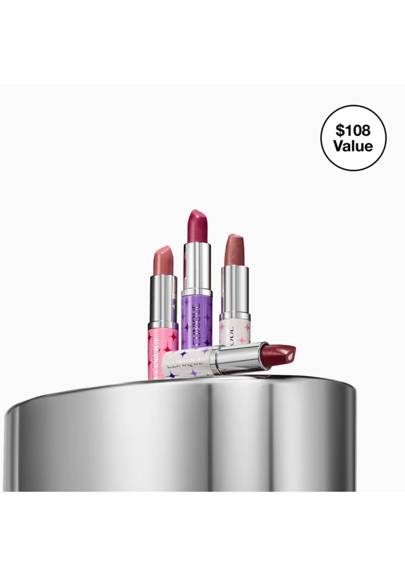 Kisses: Hydrating Longwear Lipstick Gift Set - $108 Value!