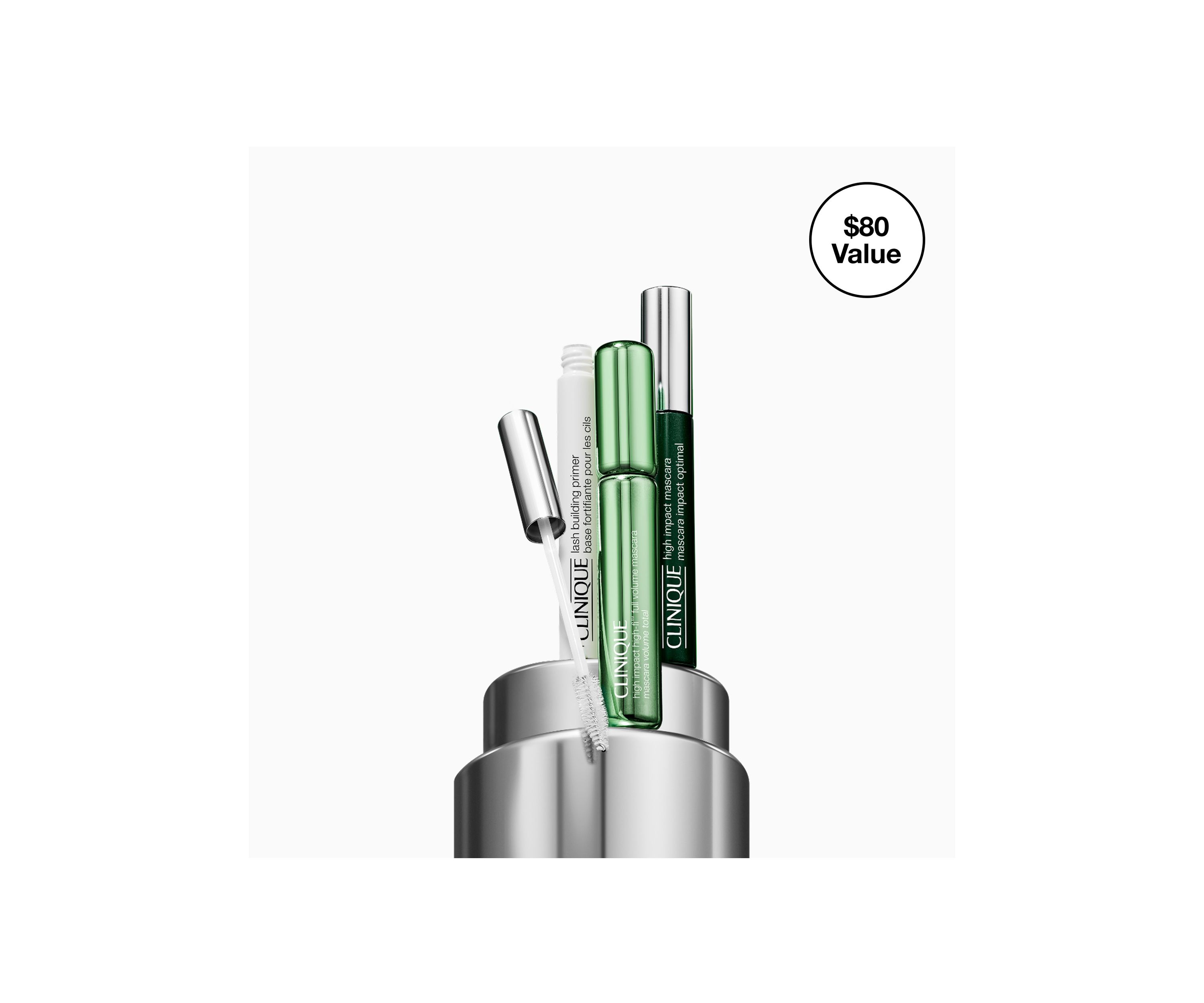 High Impact Lashes: Mascara & Lash Primer Gift Set - $80 Value!