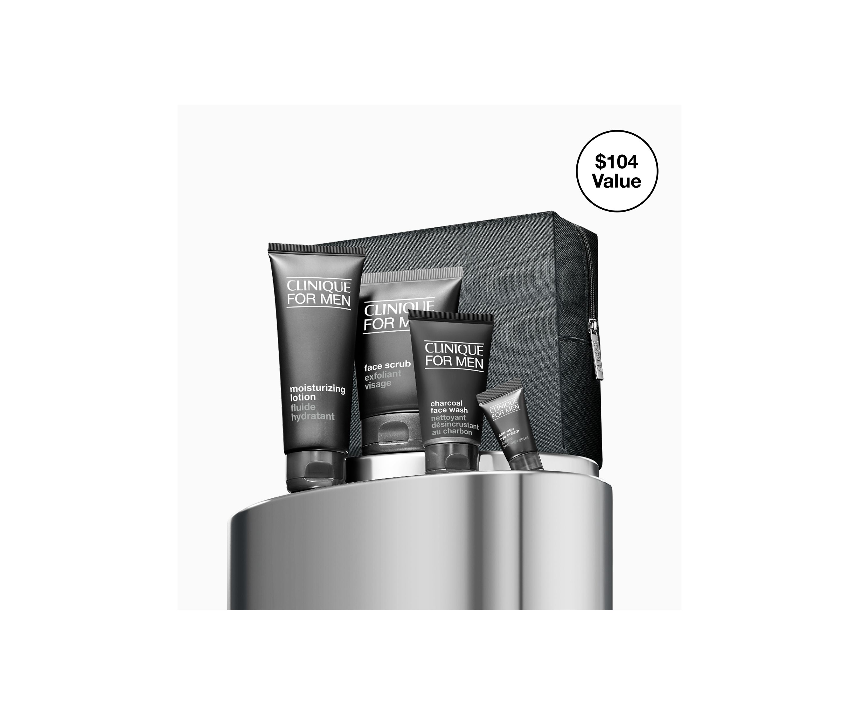 Refreshed Skin For Him Skincare Gift Set - $104 Value!