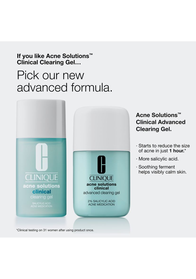 Acne Solutions Clinical Advanced Clearing Gel with Salicylic Acid