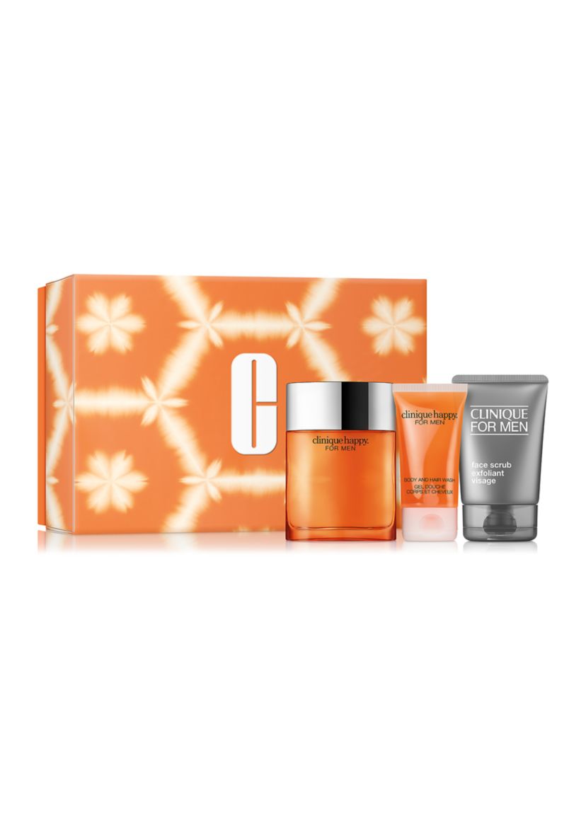 Happy for Him Mens Skincare + Fragrance Set - $122 Value!