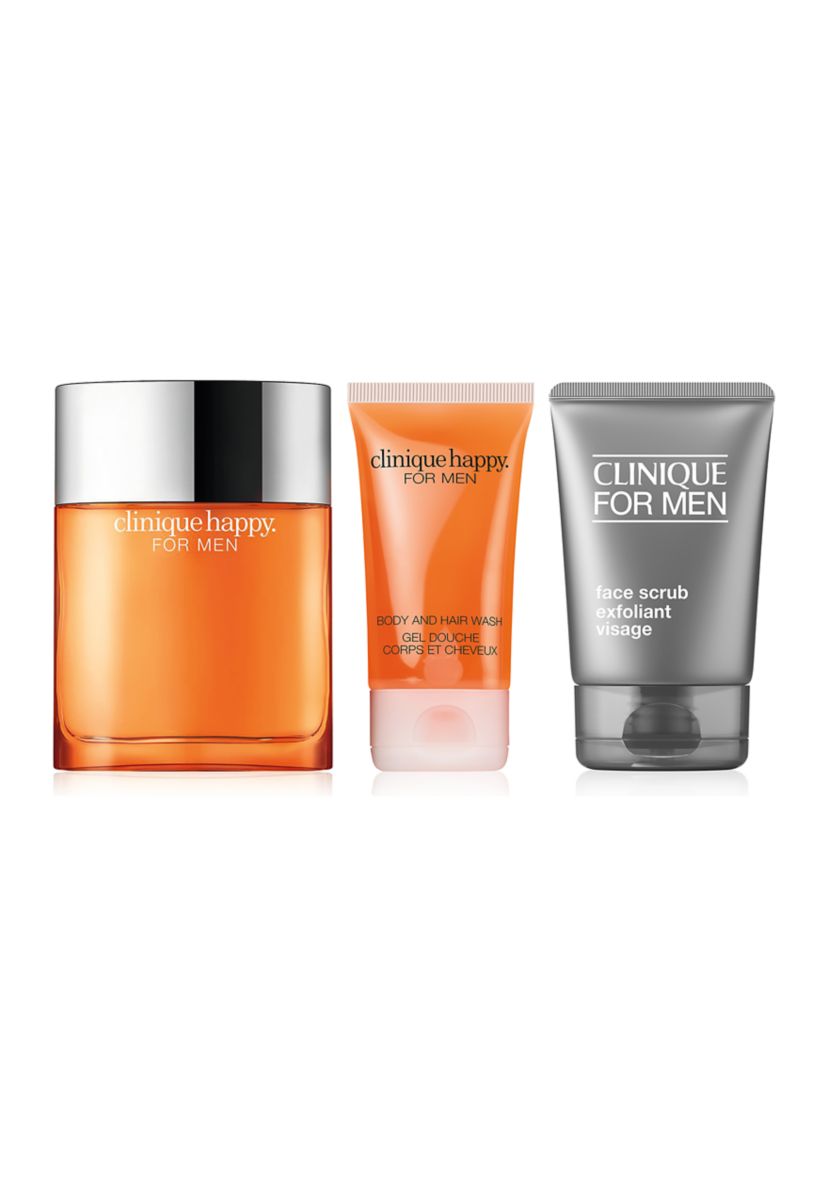 Happy for Him Mens Skincare + Fragrance Set - $122 Value!