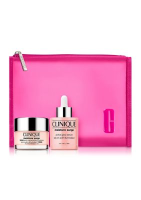 Clinique Your Glow Routine: Moisture Surge 100H Moisturizer and