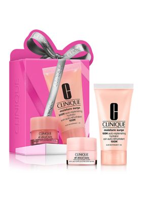 Clinique Bright Eyes, Glowing Skin: Mini Moisturizer and Eye Cream Holiday Gift Set - A $41 Value