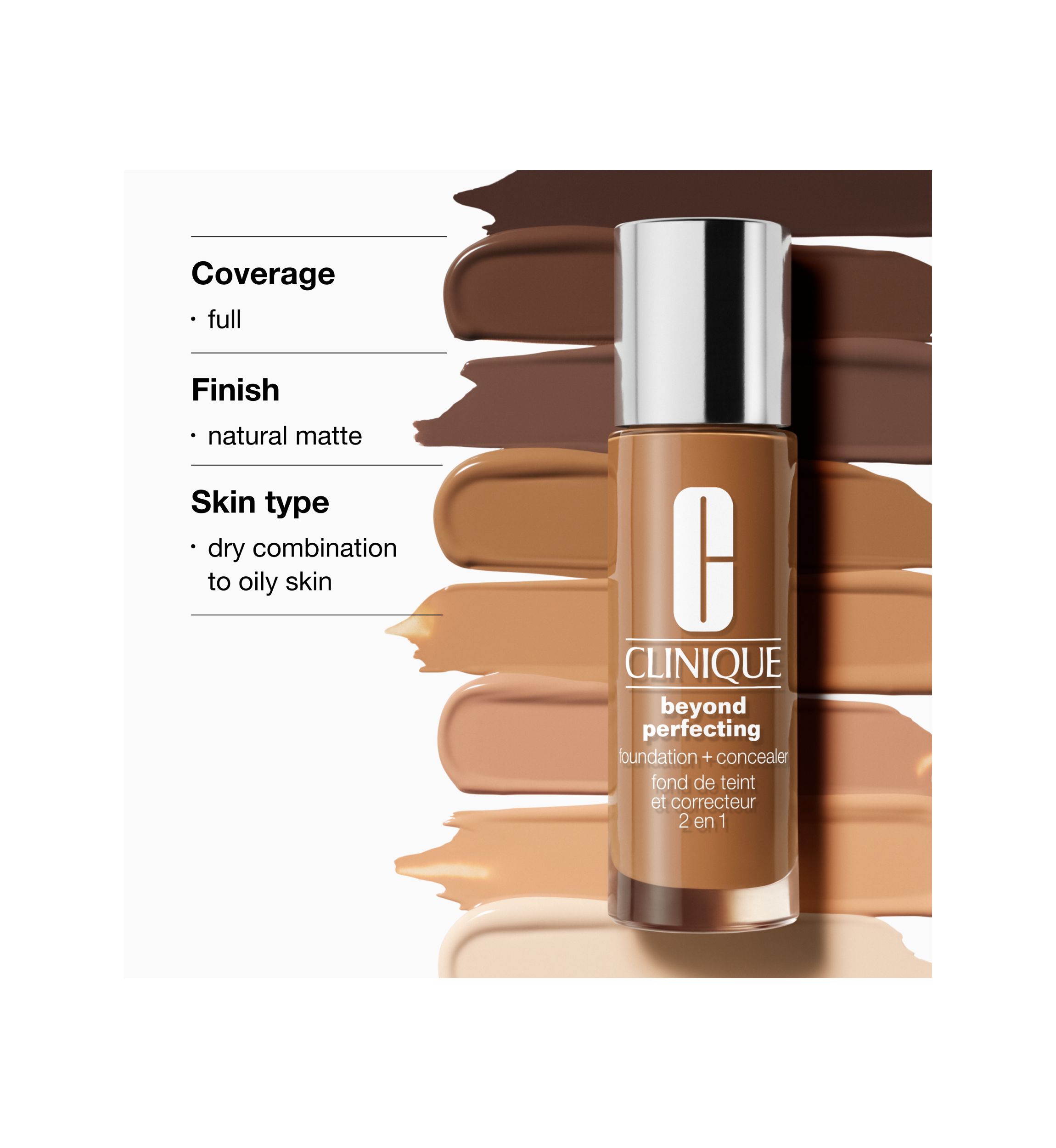 Beyond Perfecting™ Foundation + Concealer