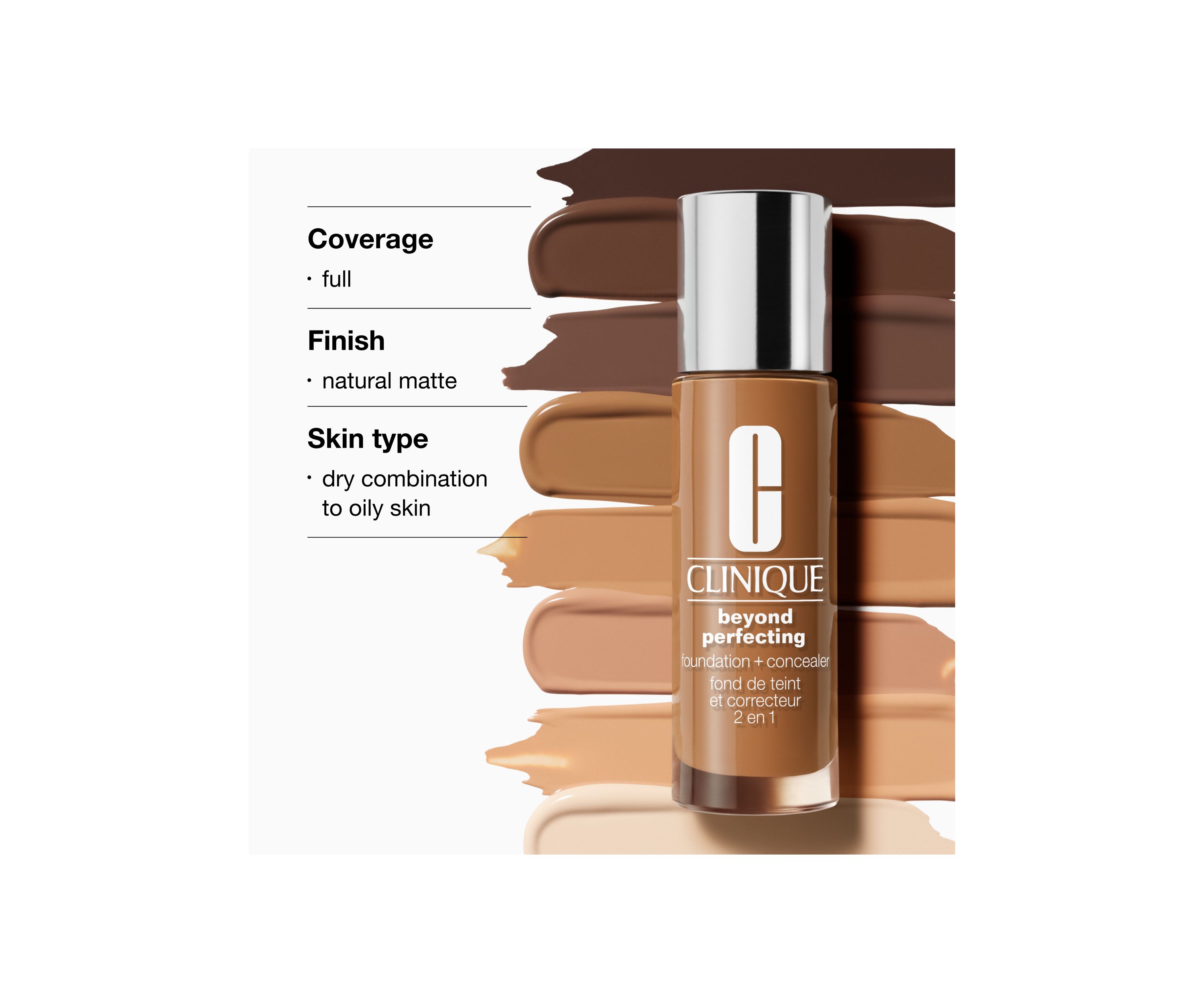 Beyond Perfecting™ Foundation + Concealer