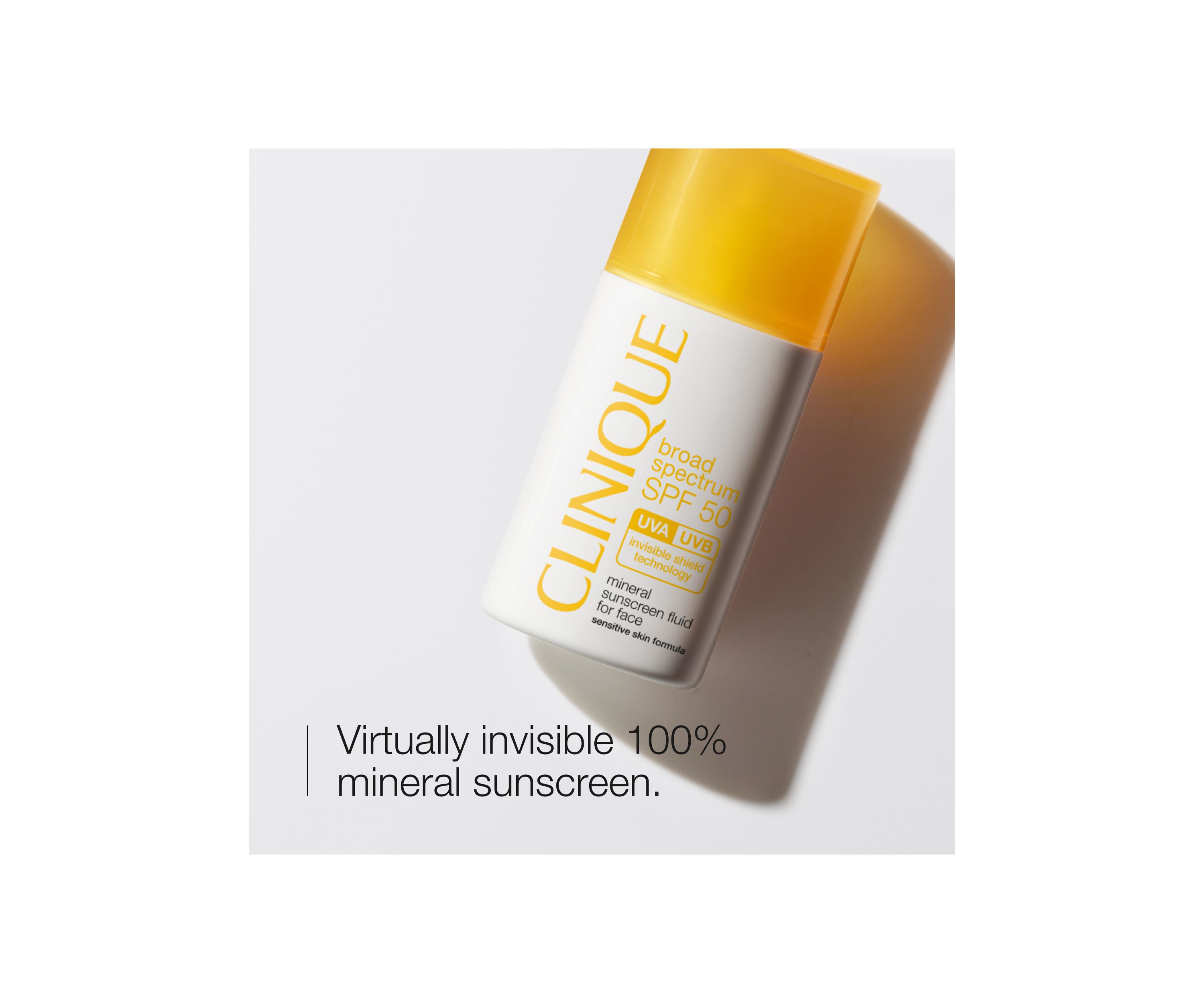 Broad Spectrum SPF 50 Mineral Sunscreen Fluid For Face