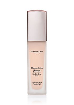 Elizabeth Arden Flawless Finish Skincaring Foundation with Hyaluronic Acid, Vitamin C & E, 1 Ounce