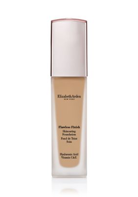 Elizabeth Arden Flawless Finish Skincaring Foundation with Hyaluronic Acid, Vitamin C & E, 1 Ounce