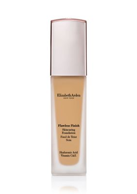 Elizabeth Arden Flawless Finish Skincaring Foundation with Hyaluronic Acid, Vitamin C & E, 1 Ounce