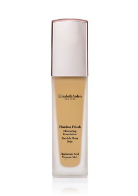 Elizabeth Arden Flawless Finish Skincaring Foundation with Hyaluronic Acid, Vitamin C & E, 1 Ounce