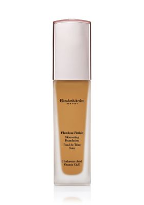 Elizabeth Arden Flawless Finish Skincaring Foundation with Hyaluronic Acid, Vitamin C & E, 1 Ounce