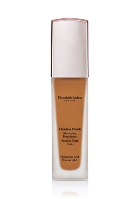 Elizabeth Arden Flawless Finish Skincaring Foundation with Hyaluronic Acid, Vitamin C & E, 1 Ounce