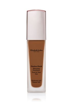 Elizabeth Arden Flawless Finish Skincaring Foundation with Hyaluronic Acid, Vitamin C & E, 1 Ounce