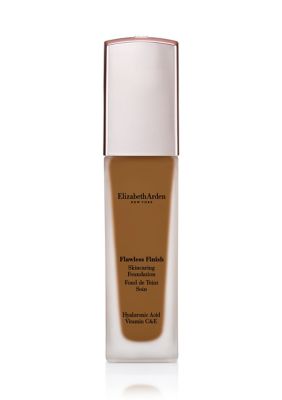 Elizabeth Arden Flawless Finish Skincaring Foundation with Hyaluronic Acid, Vitamin C & E, 1 Ounce