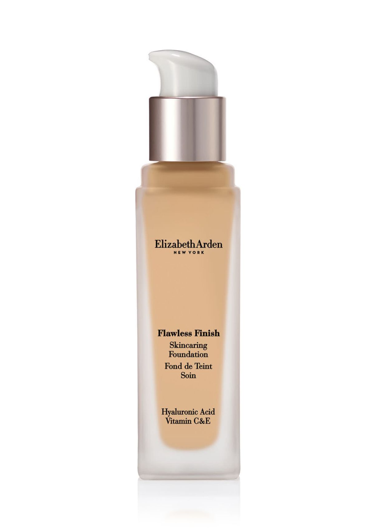 Flawless Finish Skincaring Foundation with Hyaluronic Acid, Vitamin C & E