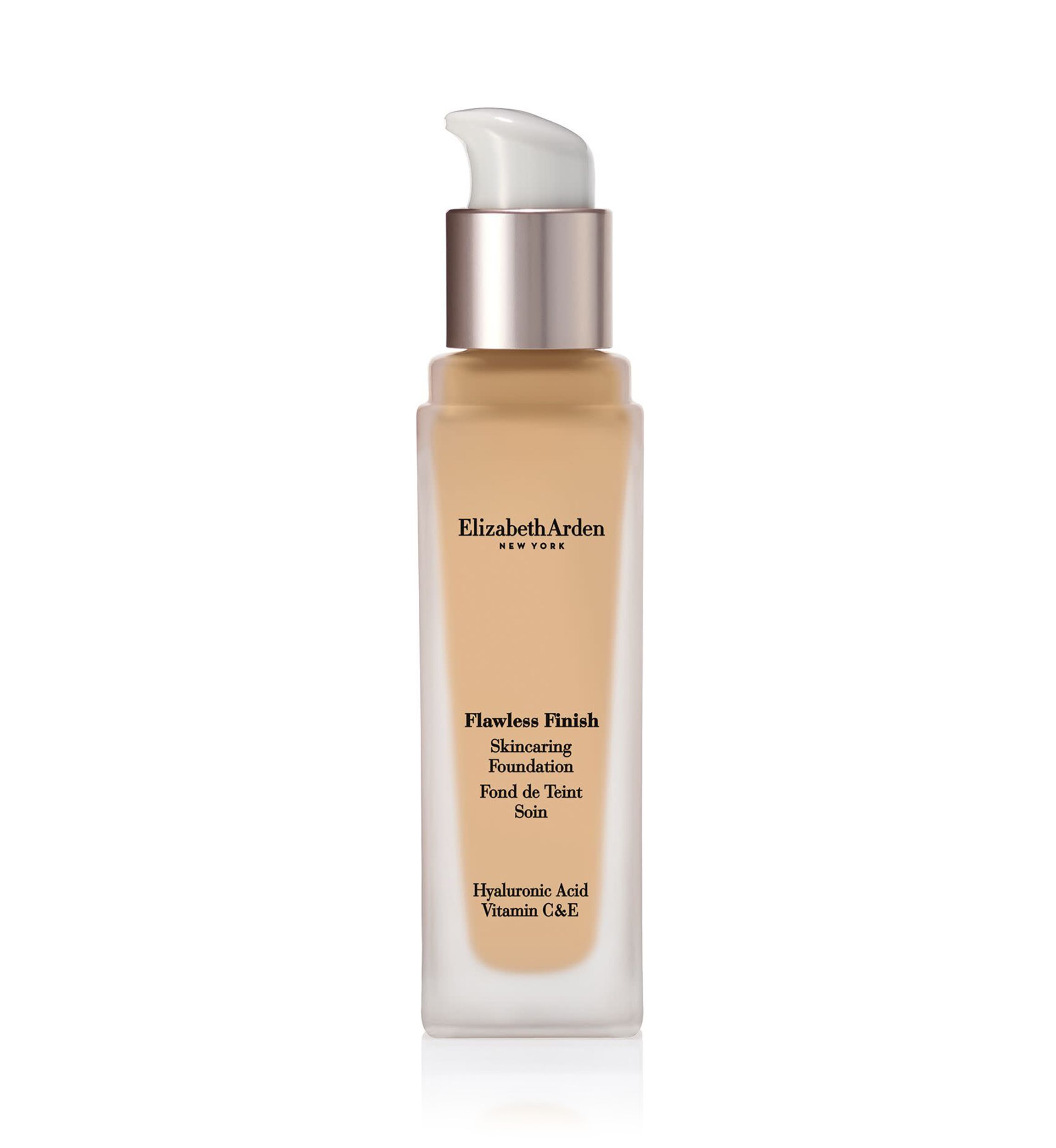 Flawless Finish Skincaring Foundation with Hyaluronic Acid, Vitamin C & E