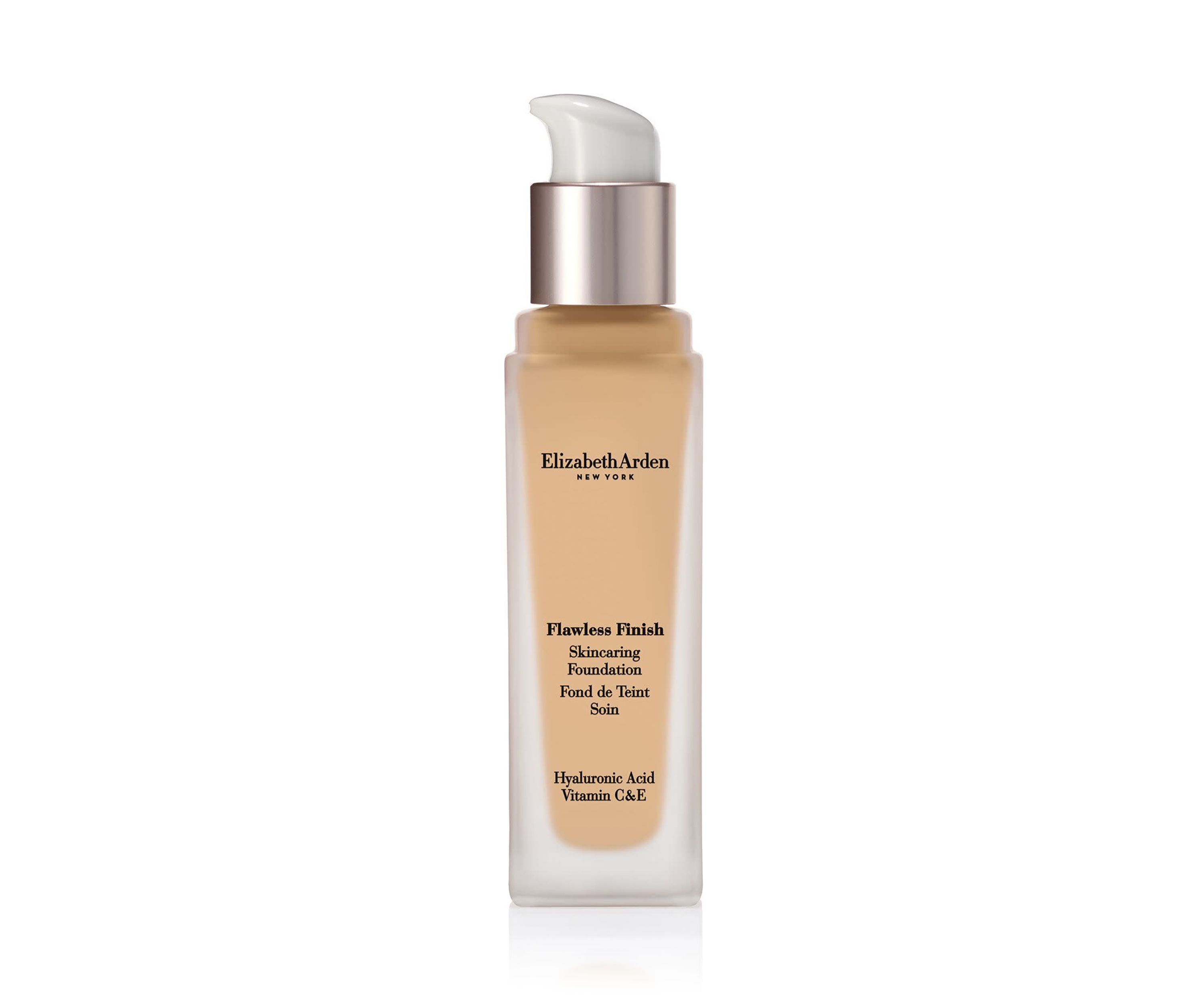 Flawless Finish Skincaring Foundation with Hyaluronic Acid, Vitamin C & E