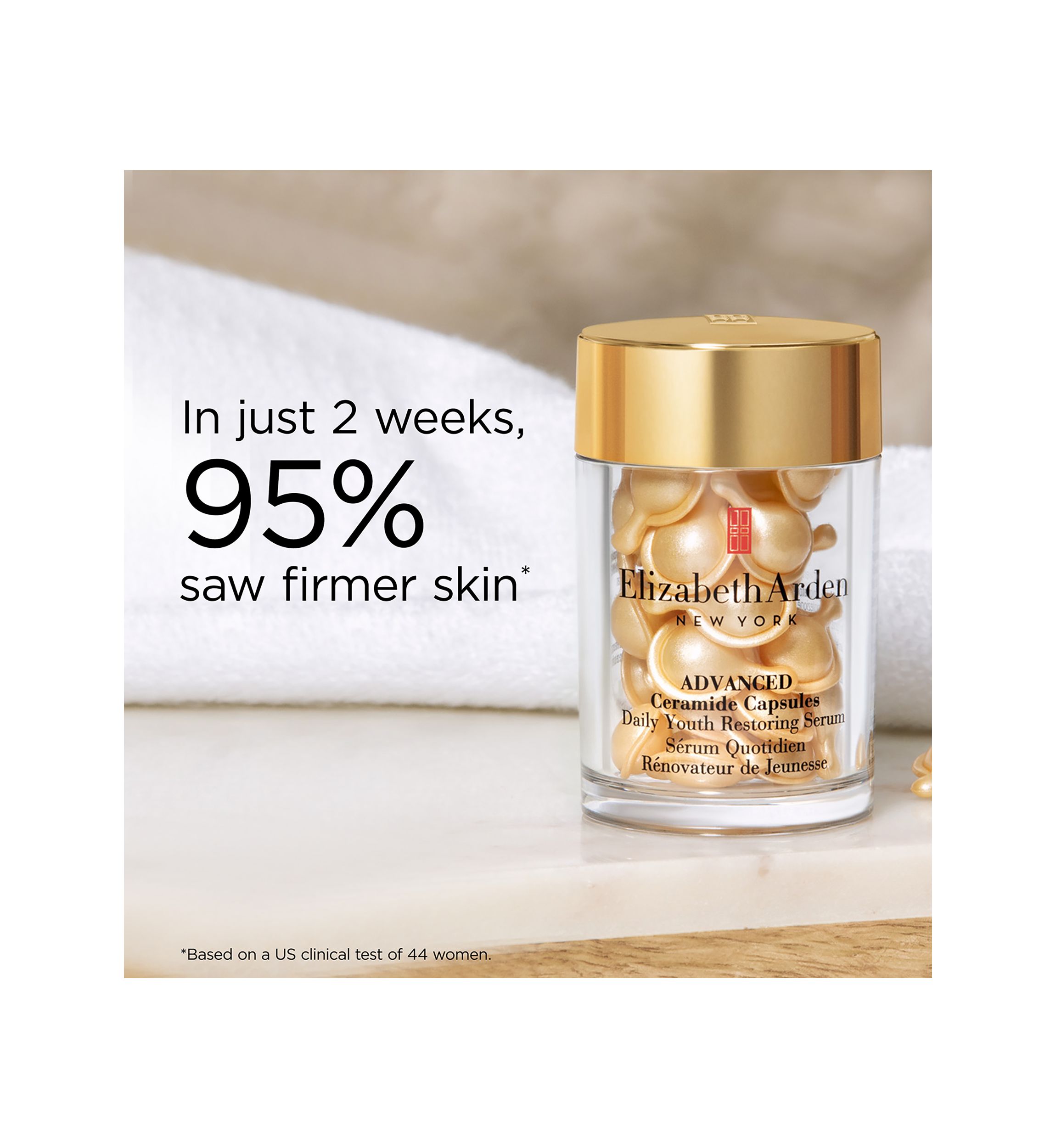 Advanced Ceramide Capsules Daily Youth Restoring Face Serum, 30-Piece