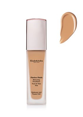 Elizabeth Arden Flawless Finish Skincaring Foundation with Hyaluronic Acid, Vitamin C & E, 1 Ounce