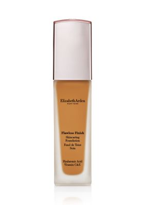 Elizabeth Arden Flawless Finish Skincaring Foundation with Hyaluronic Acid, Vitamin C & E, 1 Ounce