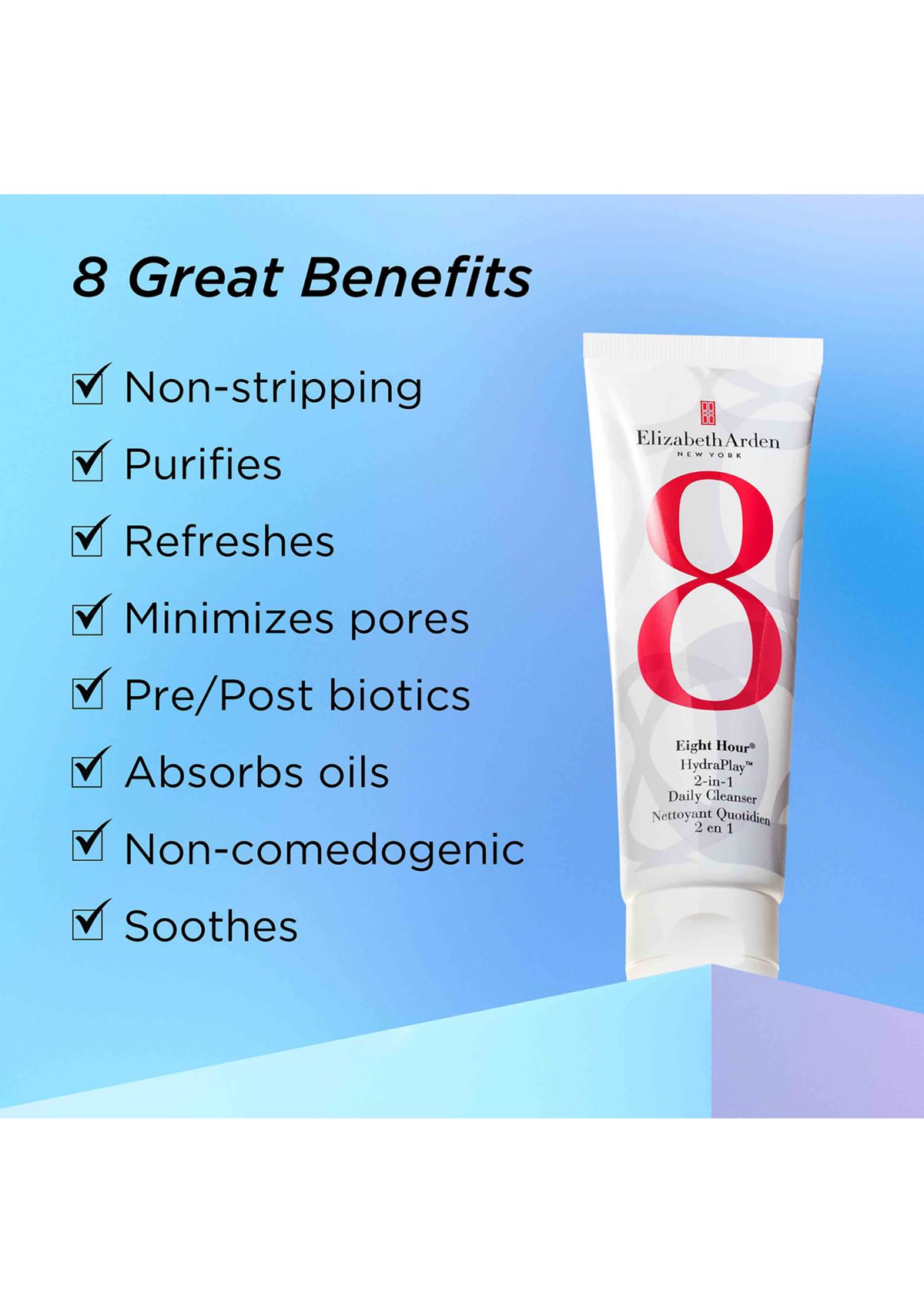Eight Hour® HydraPlay™ 2-in-1 Cleanser
