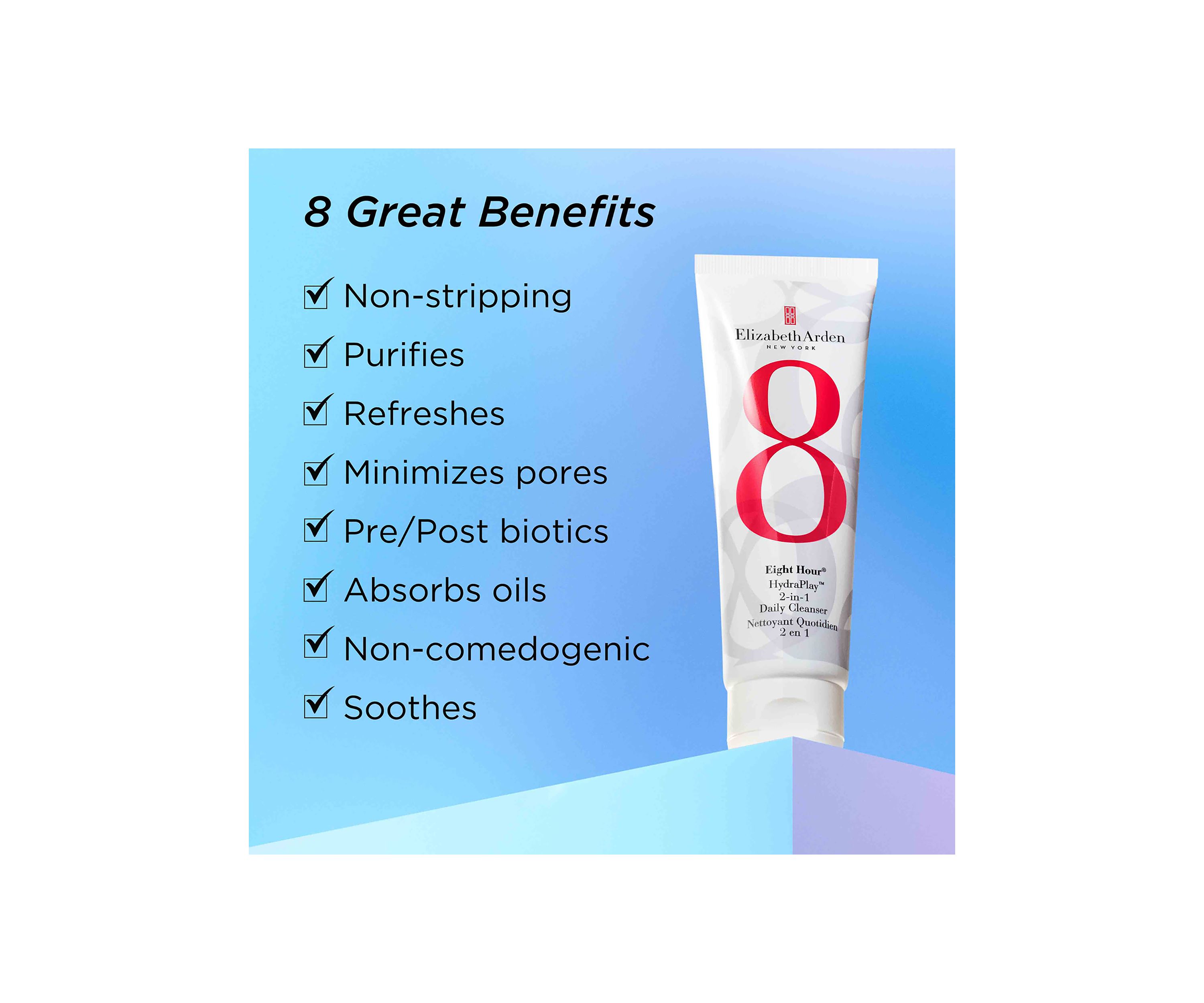 Eight Hour® HydraPlay™ 2-in-1 Cleanser