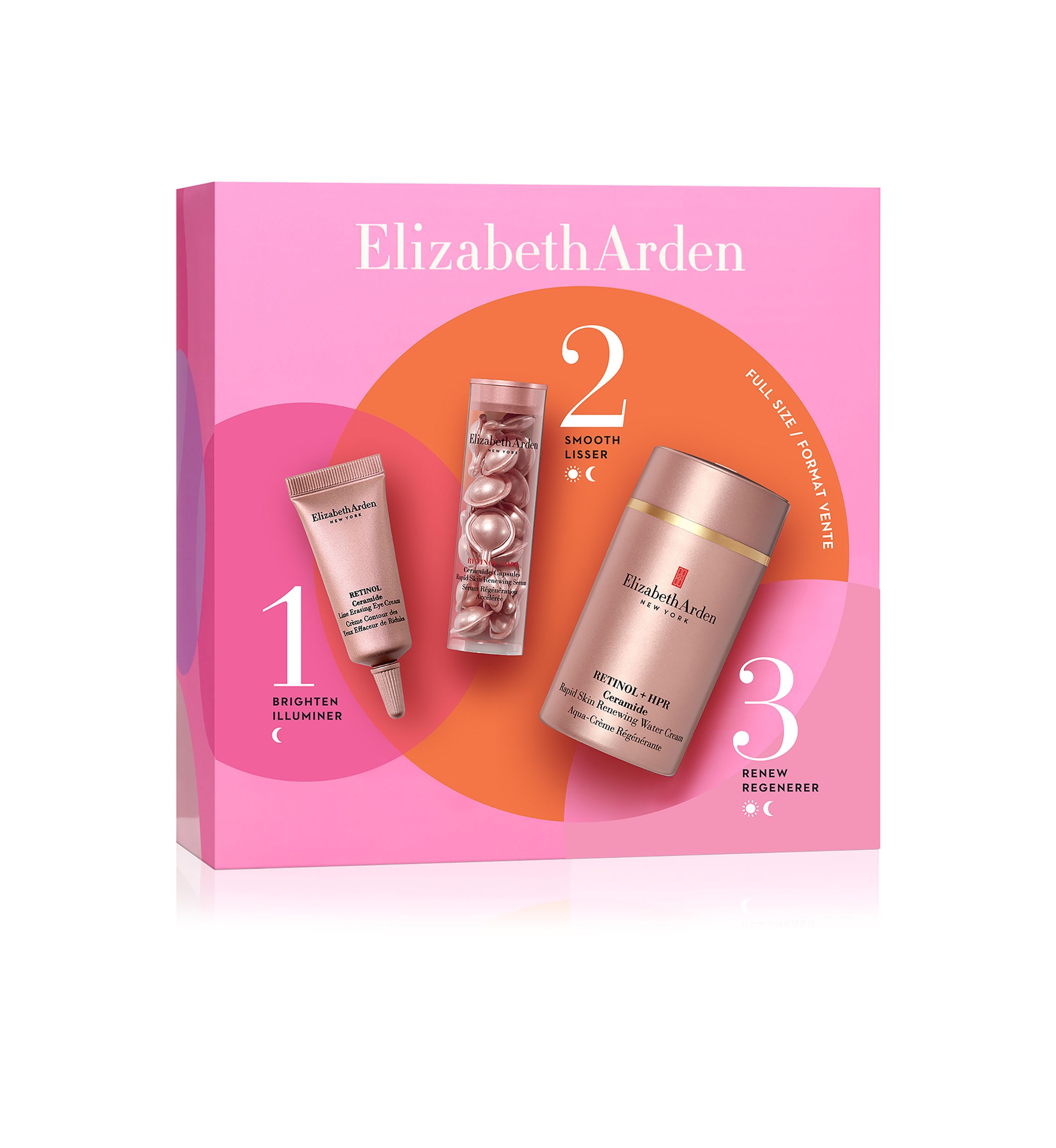 Smooth, Repair, and Firm Retinol + HPR Ceramide Water Cream 3 Piece Spring Gift Set - $145 Value!