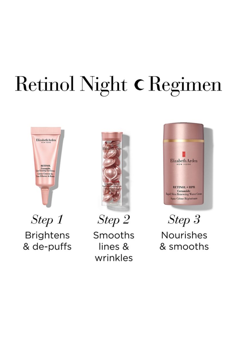 Smooth, Repair, and Firm Retinol + HPR Ceramide Water Cream 3 Piece Spring Gift Set - $145 Value!