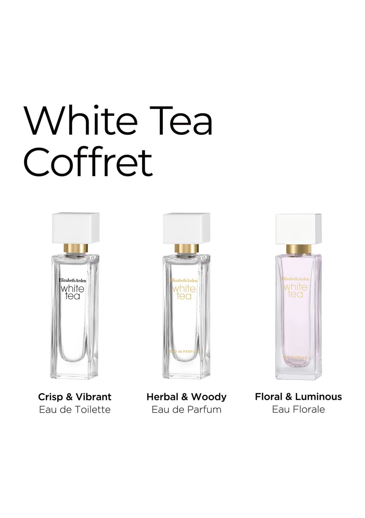 White Tea Fragrance Collection Mini Coffret - $42 value!