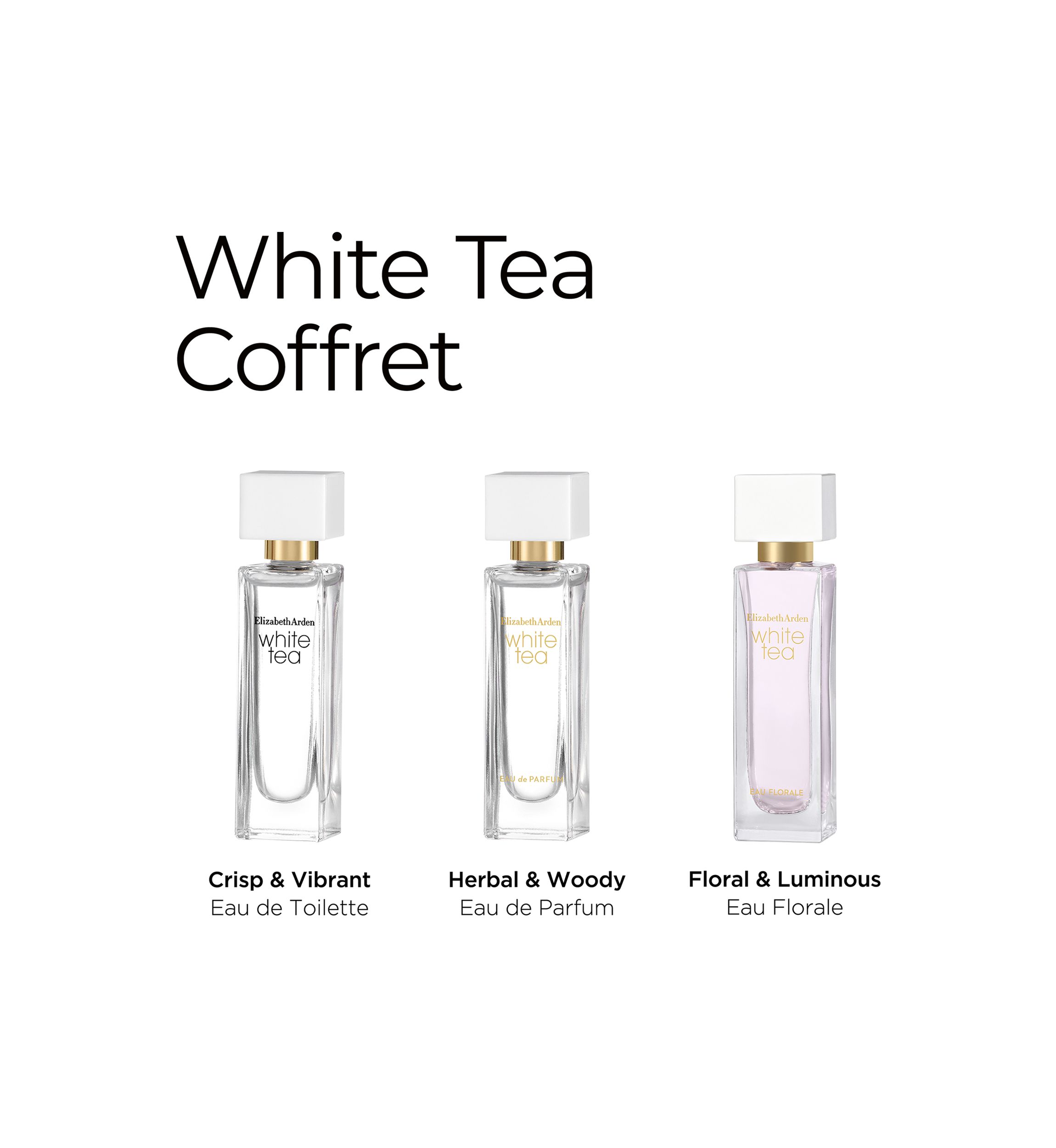 White Tea Fragrance Collection Mini Coffret - $42 value!