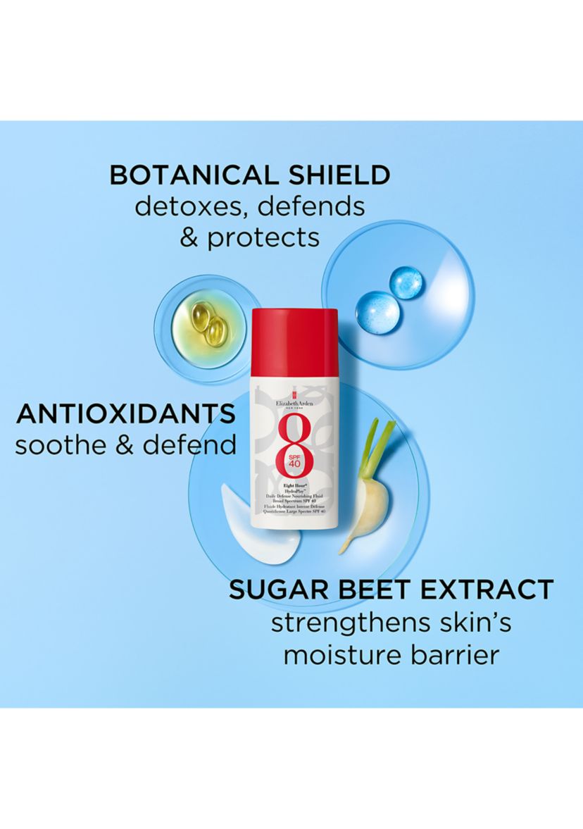 Eight Hour® HydraPlay™ Daily Defense Nourishing Fluid Broad Spectrum Sunscreen SPF 40