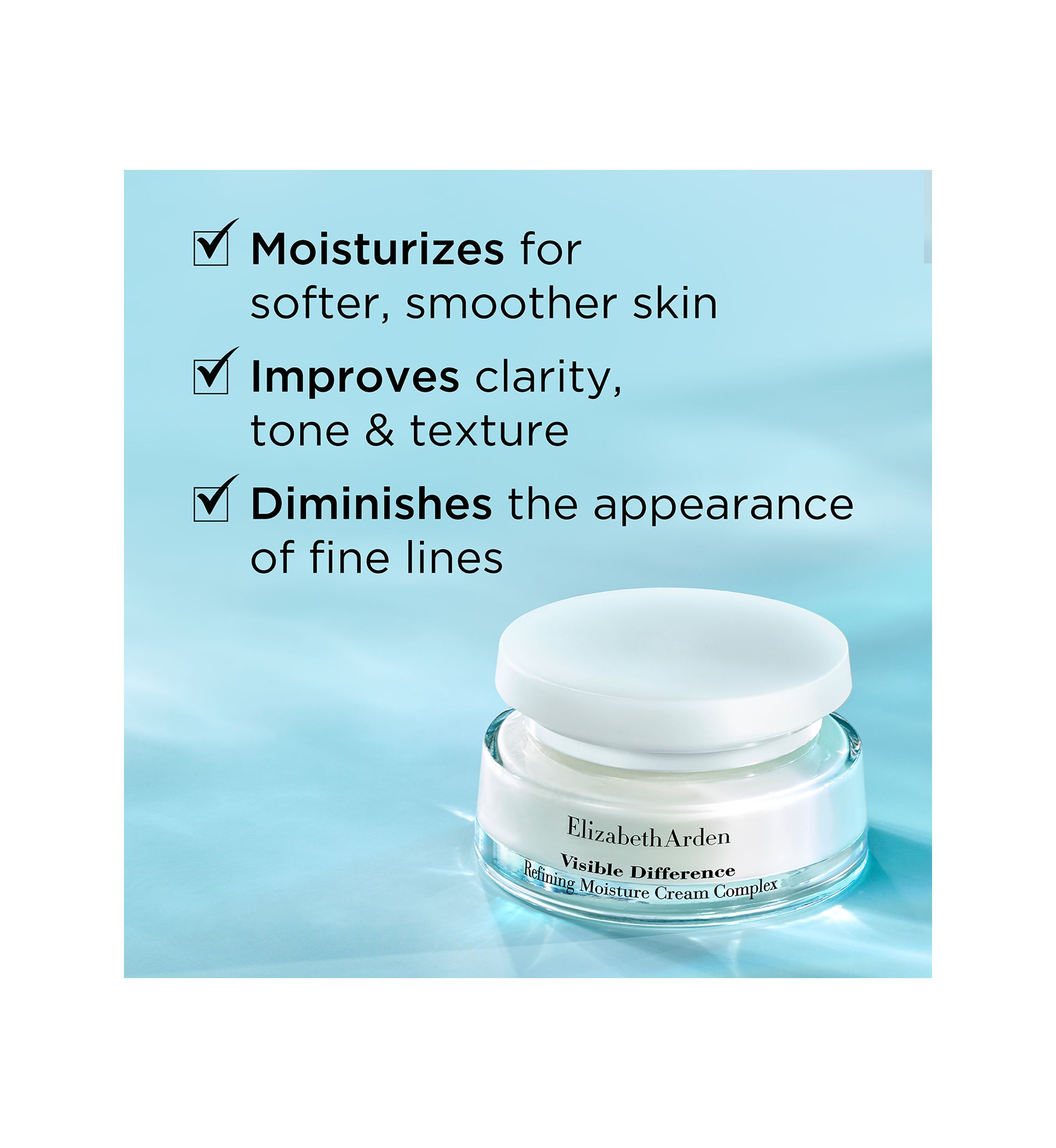   Visible Difference Refining Moisture Cream Complex, Moisturizing Face Cream 