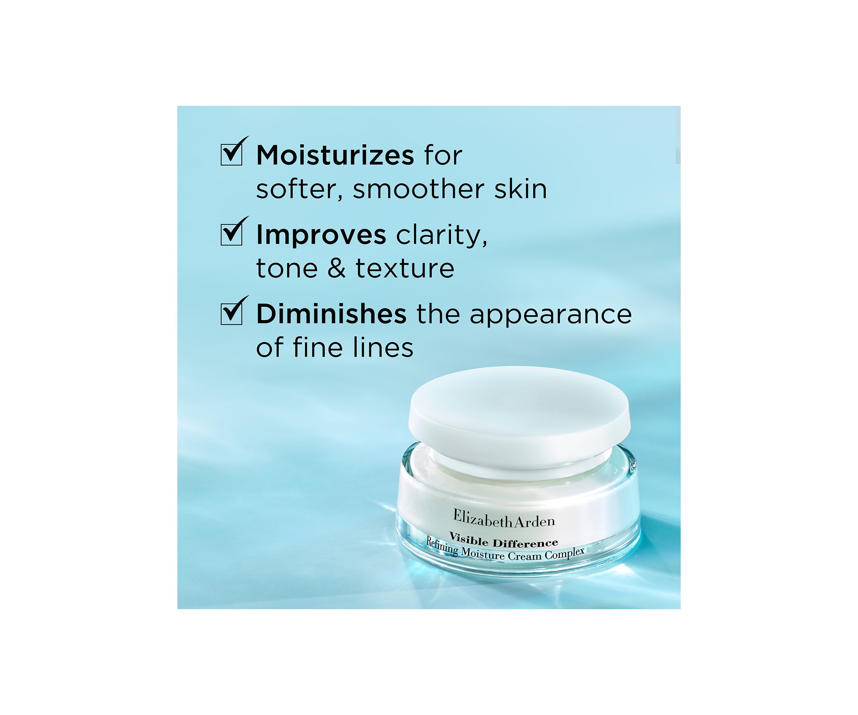   Visible Difference Refining Moisture Cream Complex, Moisturizing Face Cream 