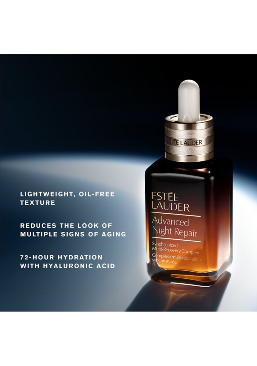 Advanced Night Repair Synchronized Multi-Recovery Complex Serum with Hyaluronic Acid & Peptides