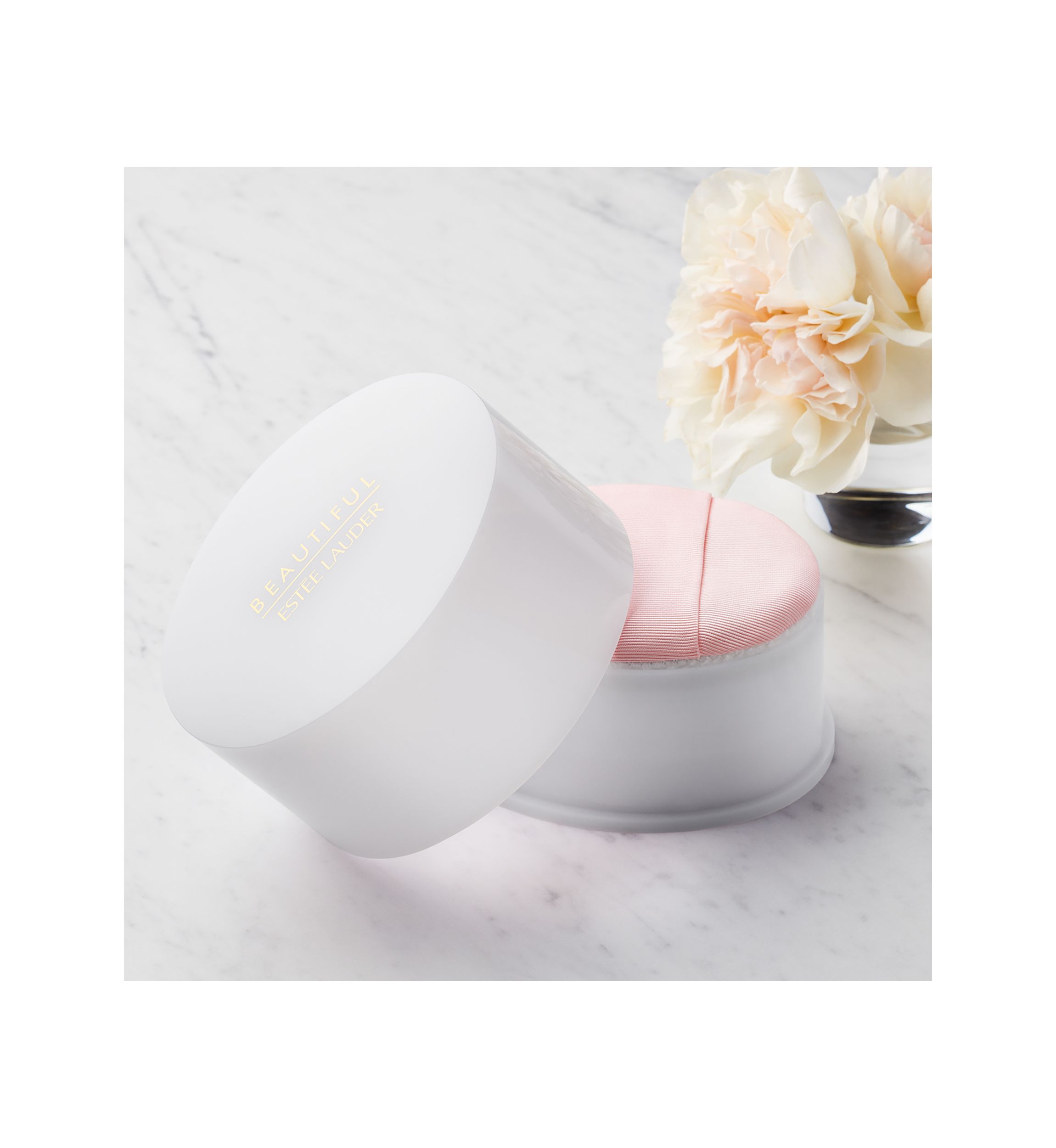 Beautiful Perfumed Body Powder (with Puff)