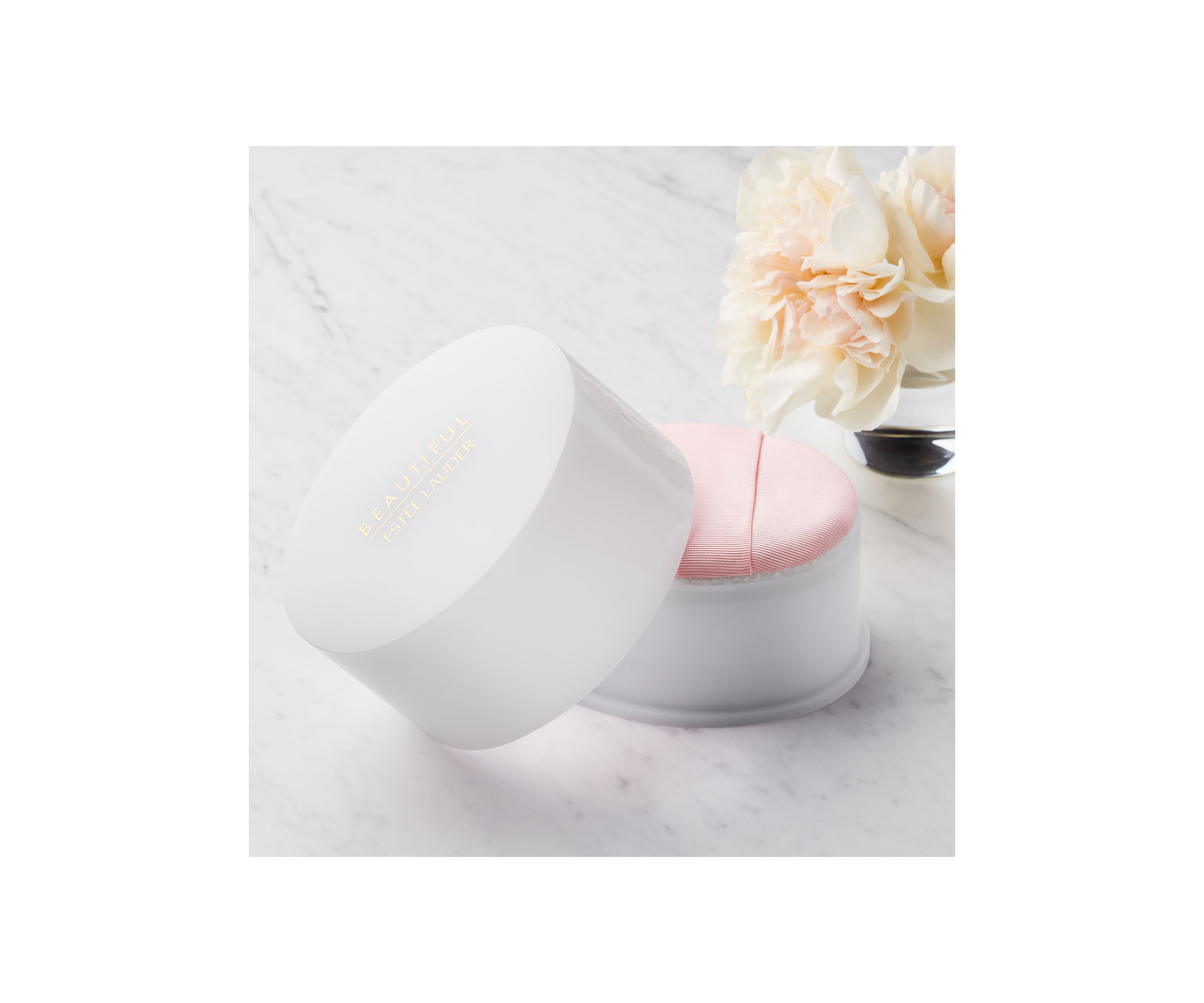 Beautiful Perfumed Body Powder (with Puff)