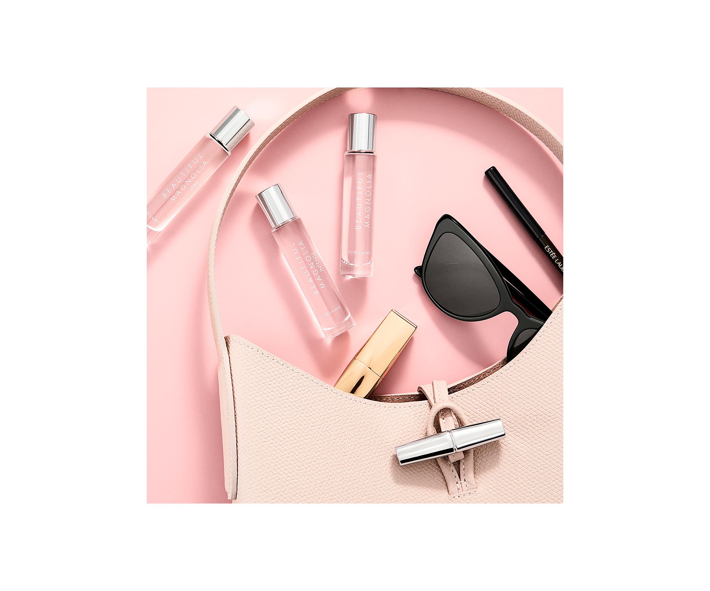 Beautiful Magnolia Travel Spray Set