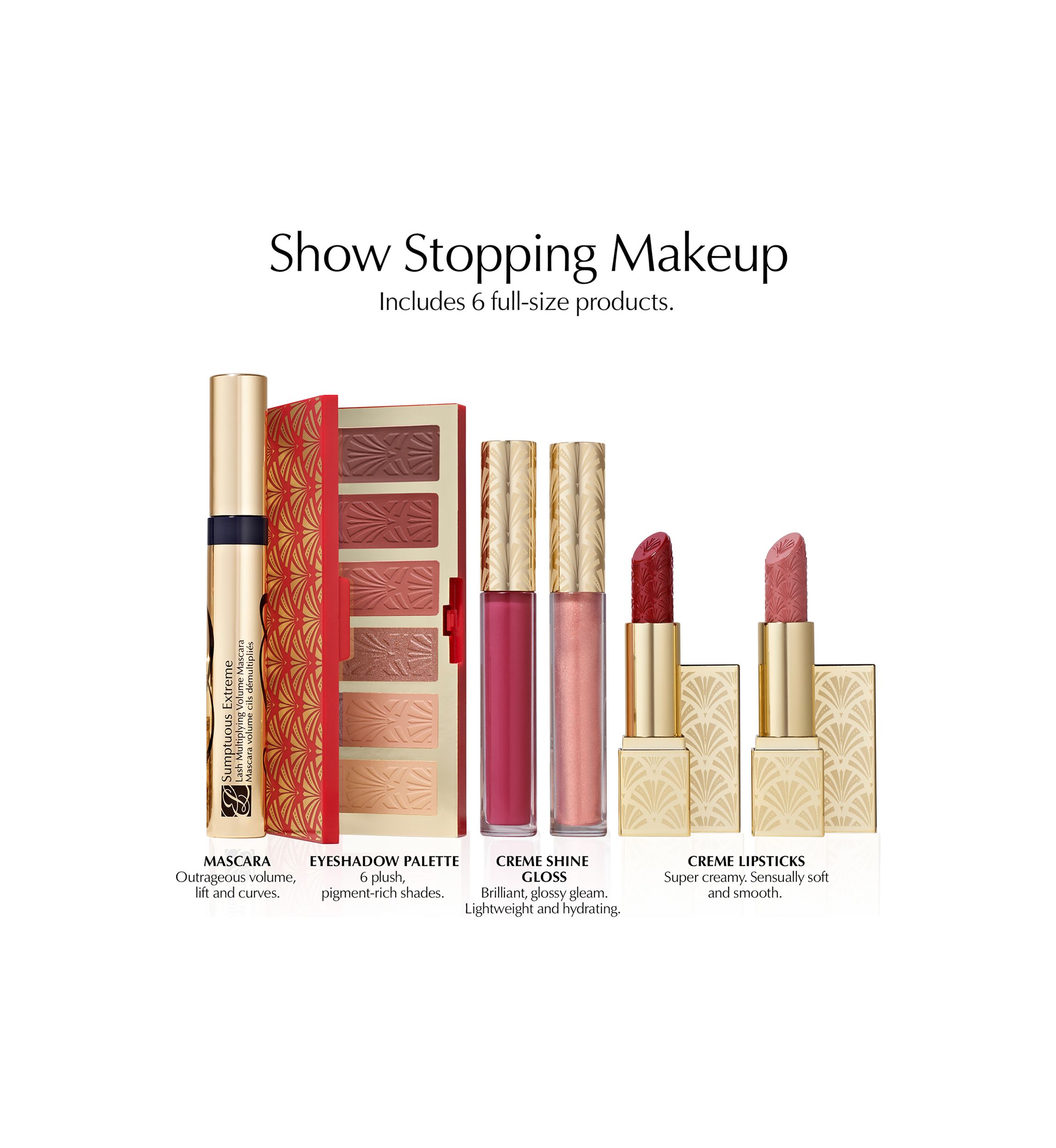 Estée Lauder 9 Full Sized Favorites & More Gift Set - $625 Value