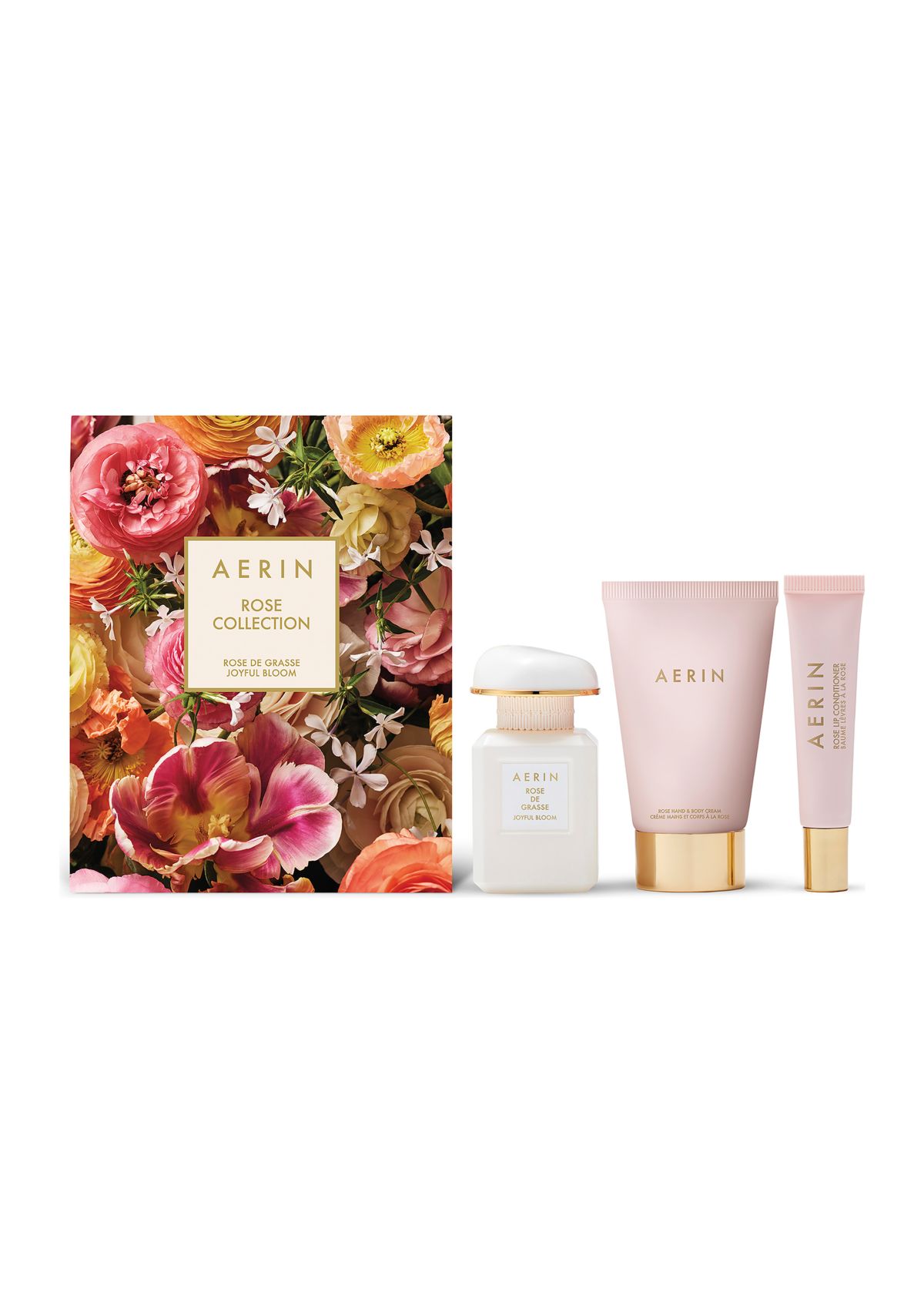 AERIN Rose de Grasse Joyful Bloom Beauty Essentials Set - $232 Value!