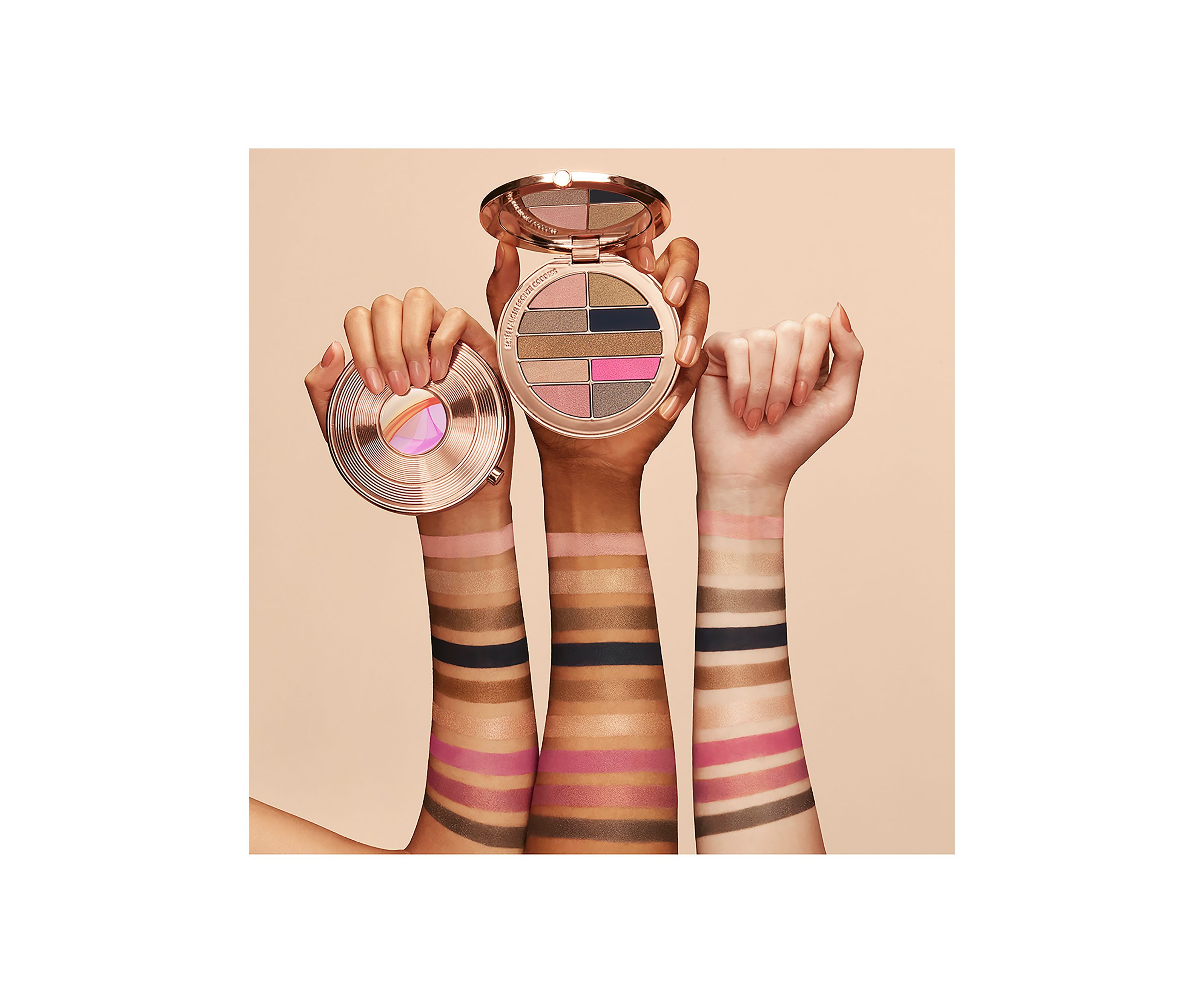Bronze Goddess Flora Verde Palette For Eyes & Cheeks