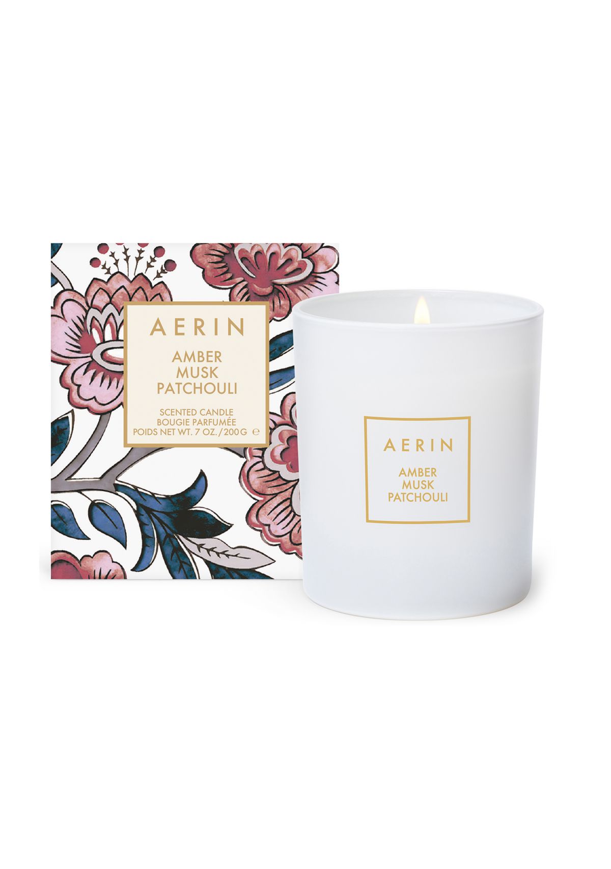 AERIN Amber Musk Patchouli Scented Candle