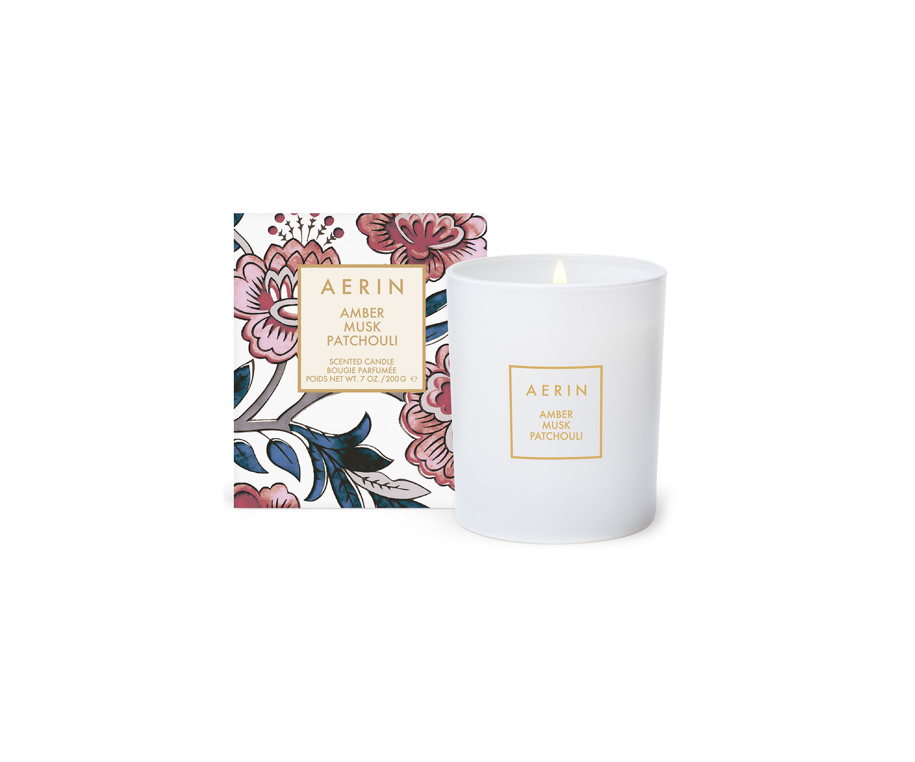 AERIN Amber Musk Patchouli Scented Candle