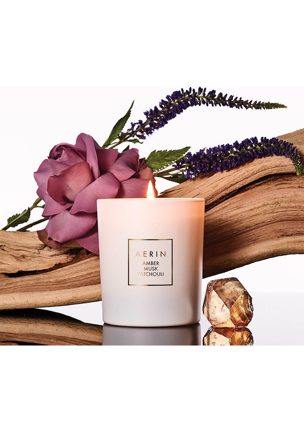 AERIN Amber Musk Patchouli Scented Candle